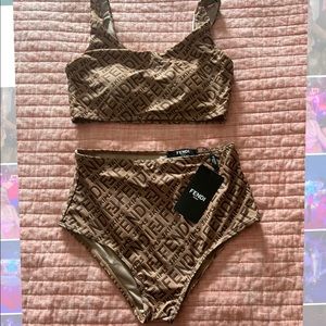 NWT skims 2 piece swim suit